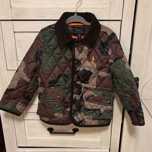 Polo by Ralph Lauren Kids Quilted Camouflage Jacket